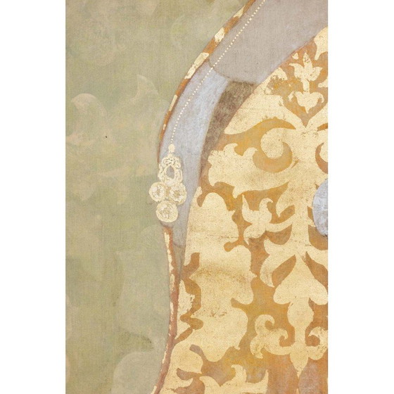 Image 1 of Vintage-Gemälde, das eine Dame darstellt, Frankreich