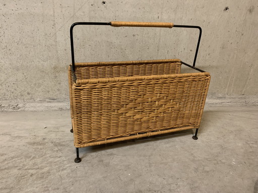 Lesekorb oder Mülleimer 1960 Pitrit