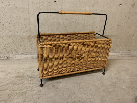 Image 1 of Lesekorb oder Mülleimer 1960 Pitrit