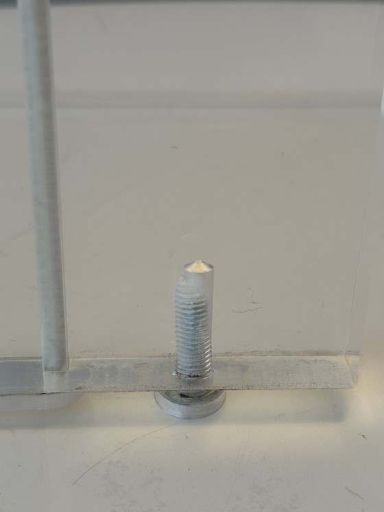 Image 1 of Harco Loor Plexiglas Stehleuchte "Cone"