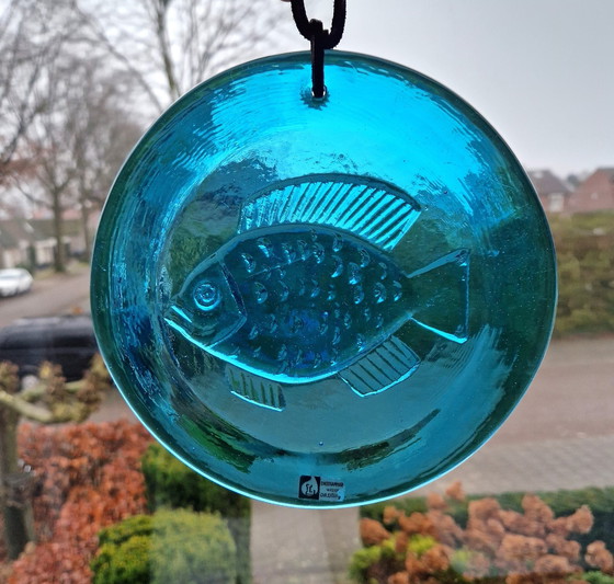 Image 1 of Lindshammar - Fensterhänger / Sonnenfänger mit Fisch von Christer Sjögren