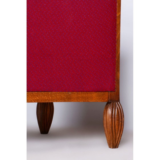 Image 1 of Vintage Art Deco Sessel aus Rotbuche, Frankreich 1930