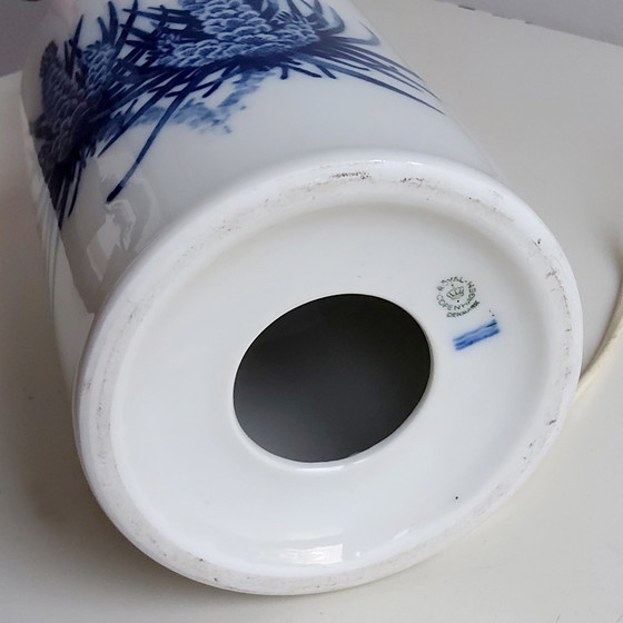 Image 1 of Royal Copenhagen und Fog & Morup Tischlampe von Kaj Lange