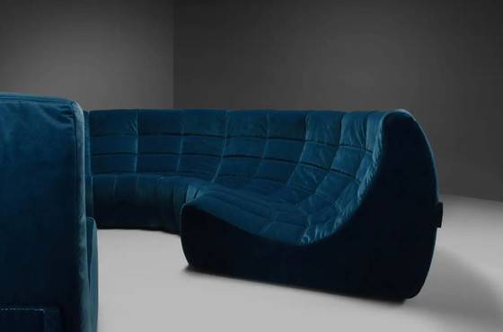 Image 1 of Michel Ducaroy 'Gilda' Rundes Sofa