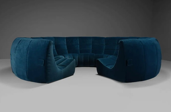 Image 1 of Michel Ducaroy 'Gilda' Rundes Sofa