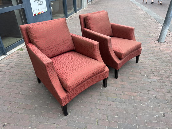 Image 1 of 2x Job Sessel Stoff 