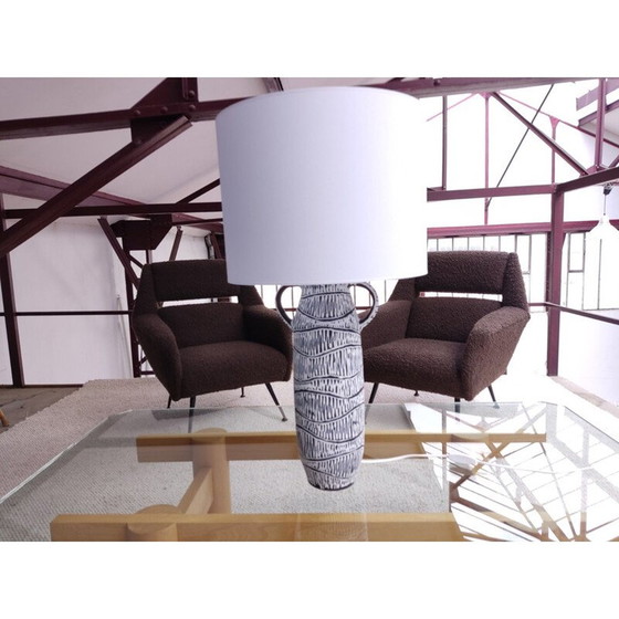 Image 1 of Vintage-Keramiklampe, 1950