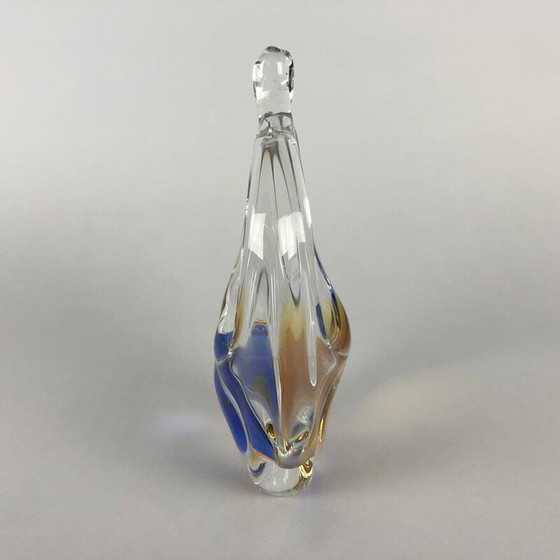 Image 1 of Alter Glaskorb von Luboš Metelák und Oldřich Lípa für Moser Karlovy Vary, Tschechien 1970