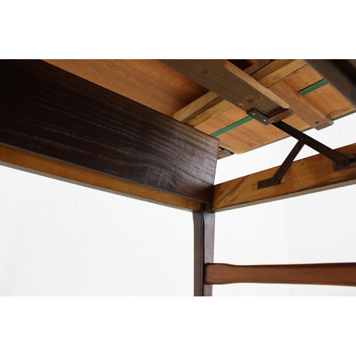 Vintage verstellbarer Couchtisch, Dänemark 1960