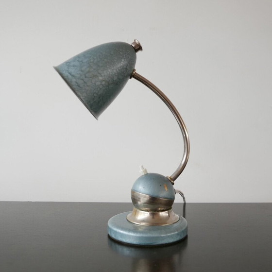 Image 1 of Vintage Ball Verstellbare Tischlampe, Holländisch 1950s