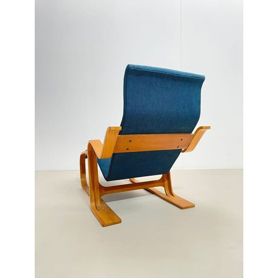 Image 1 of Blauer Sessel aus der Mitte des Jahrhunderts von Marcel Breuer, Ungarn 1950er Jahre