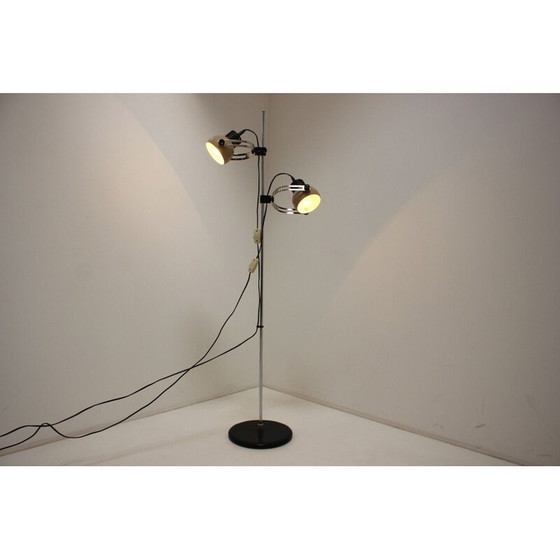 Image 1 of Verstellbare Stehlampe aus Metall, Polen 1970