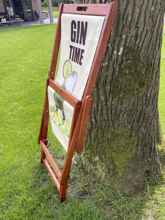 Image 1 of Strandkorb aus Eukalyptusholz fsc