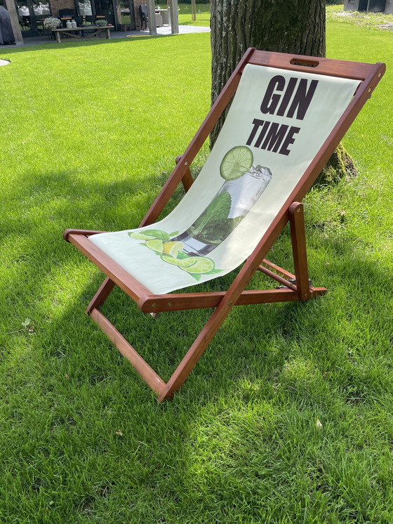 Image 1 of Strandkorb aus Eukalyptusholz fsc