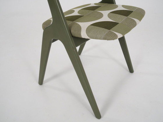 Image 1 of Grüner Stuhl, Dänisches Design, 1970er Jahre, Produktion: Dänemark