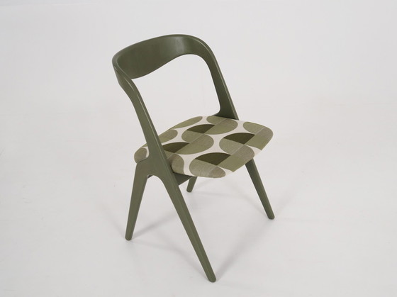 Image 1 of Grüner Stuhl, Dänisches Design, 1970er Jahre, Produktion: Dänemark