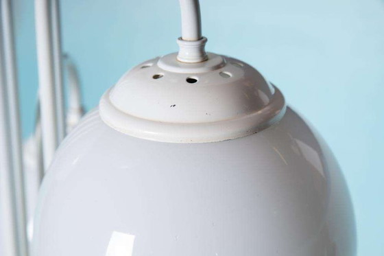 Image 1 of Space Age Stehleuchte Glas&Marmor, minimalistische XL Stehleuchte