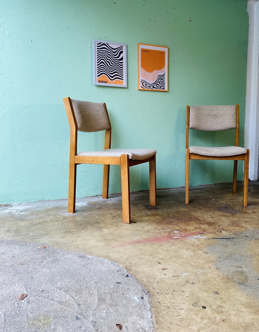 2 x Vintage Dining Chairs 