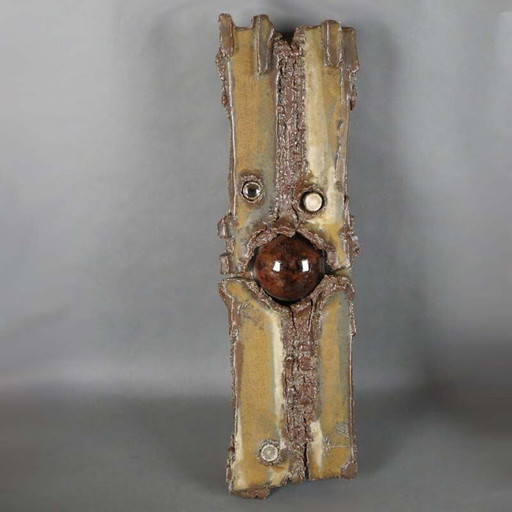 Wandskulptur aus Keramik, 1970