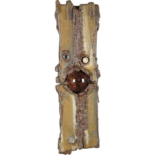 Wandskulptur aus Keramik, 1970