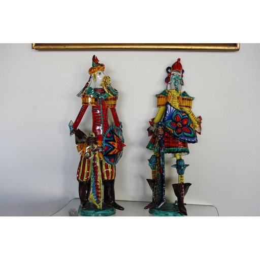 Vintage-Keramik-Figur, Italien 1970