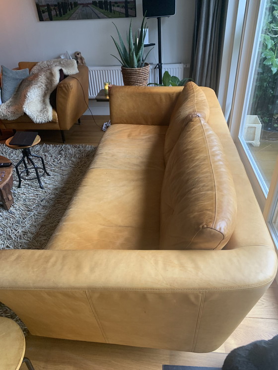 Image 1 of Lederland-Sofa und zwei Sessel