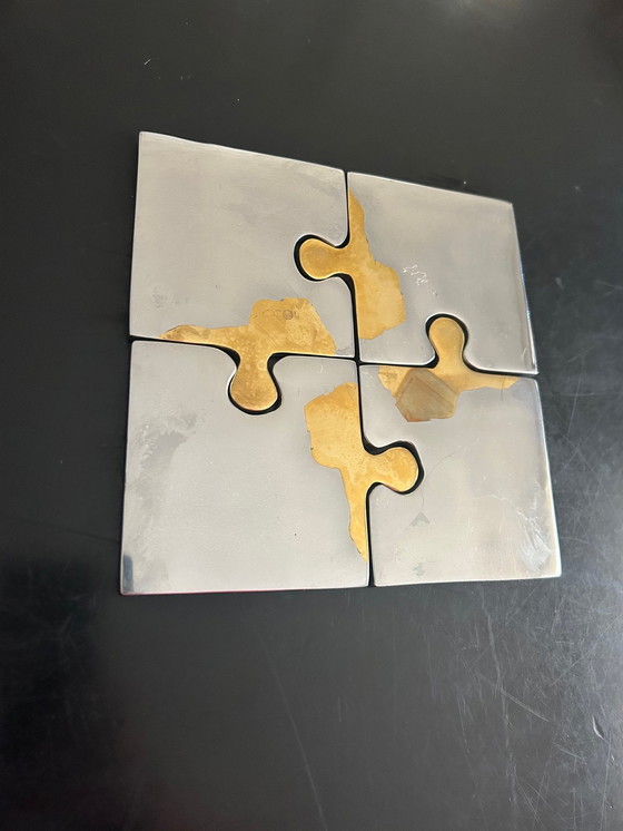 Image 1 of Topfuntersetzer Puzzle Art3