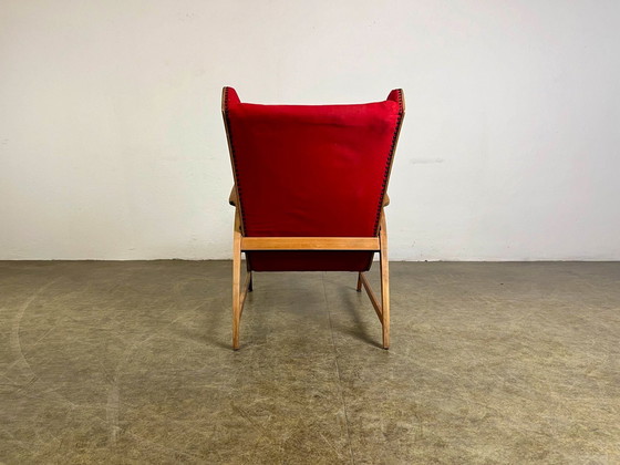 Image 1 of Knoll Antimott Sessel Ohrensessel 1950 Lounge Chair Mid Century