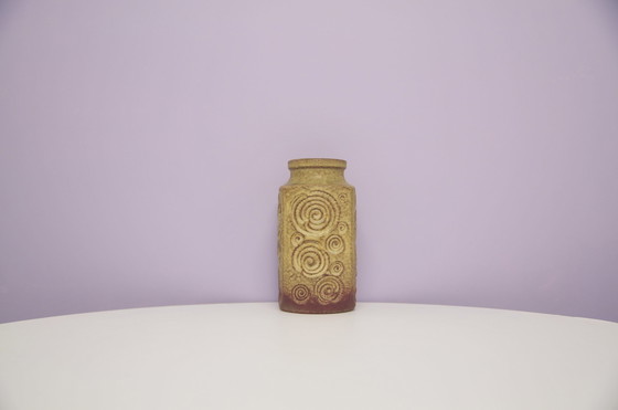 Image 1 of weiche grüne westdeutsche Vase Scheurich