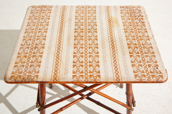 Image 1 of Mk9257 Österreichisches Bambus-Set von J. Kothgassner - Bambus & Phantasie-Möbel, 5er-Set