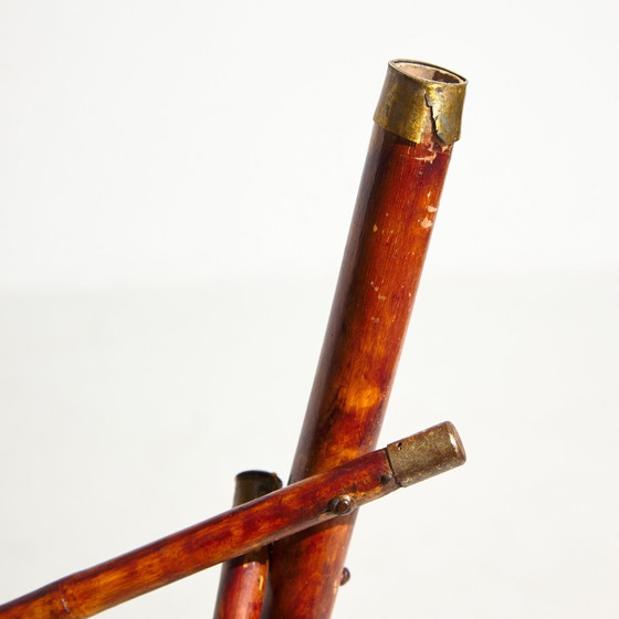 Image 1 of Mk9257 Österreichisches Bambus-Set von J. Kothgassner - Bambus & Phantasie-Möbel, 5er-Set