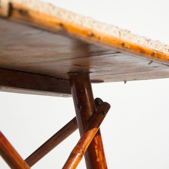 Image 1 of Mk9257 Österreichisches Bambus-Set von J. Kothgassner - Bambus & Phantasie-Möbel, 5er-Set