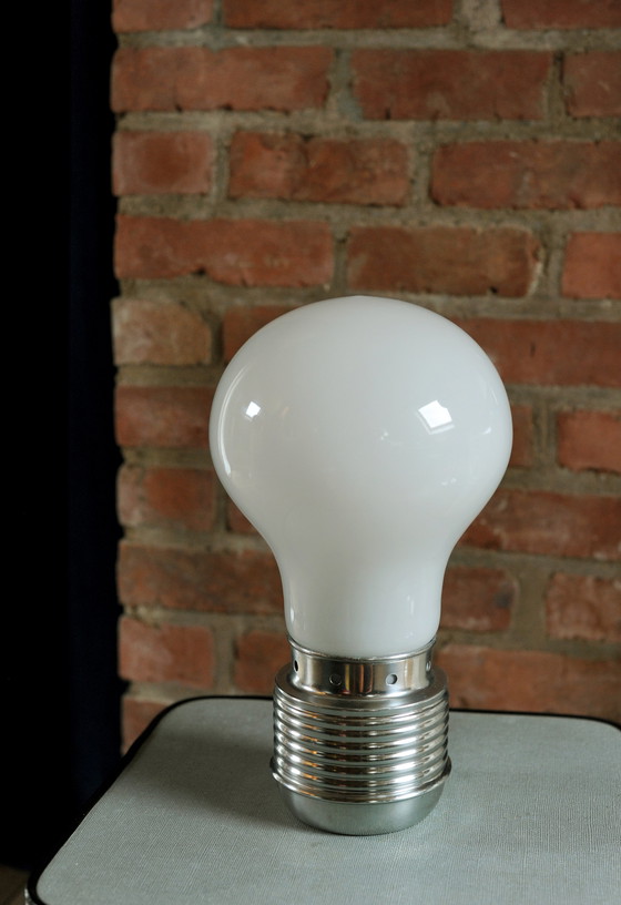 Image 1 of Space-Age-Tischlampe in Form einer Glühbirne