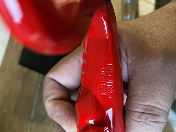 Image 1 of Krokodil Krokodil Spirit Rot Rot Edition Von Richard Orlinski Neu 2024