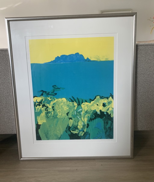 Jeroen Krabbé Siebdruck – Tropical Island