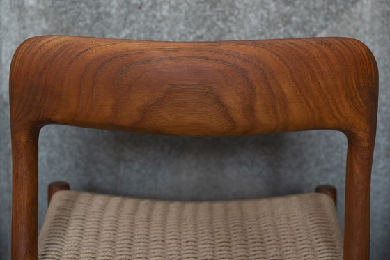 Image 1 of 4x Niels Otto Møller Modell 75 in Teak, Set