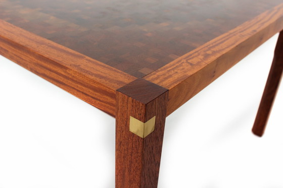 Image 1 of As new, luxury Tranekaer Danish Mid Century Mosaic Coffee Table by Rolf Middelboe and Gorm Lindum Christensen, 1970s