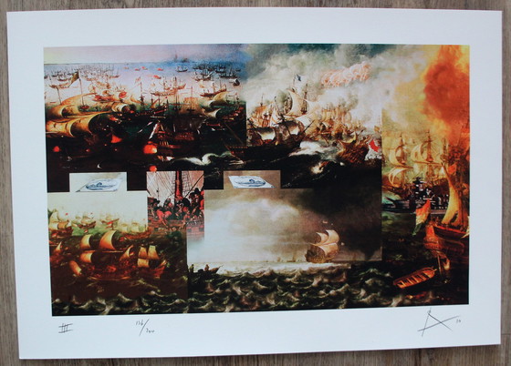 Image 1 of Rob Scholte - 4 Siebdrucke: Après nous le déluge - 2010