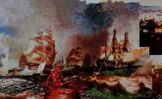 Image 1 of Rob Scholte - 4 Siebdrucke: Après nous le déluge - 2010