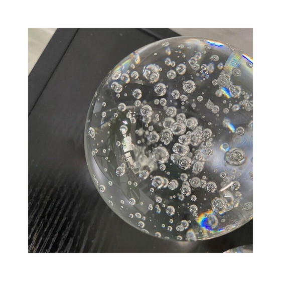 Image 1 of Paar alte Briefbeschwerer in Form einer Kugel