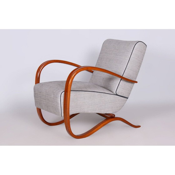 Image 1 of Paar alte H-269 Sessel von Jindrich Halabala für UP Zavody, Tschechoslowakei 1930