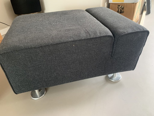 Design Blizz Auf Lager Hocker Grau