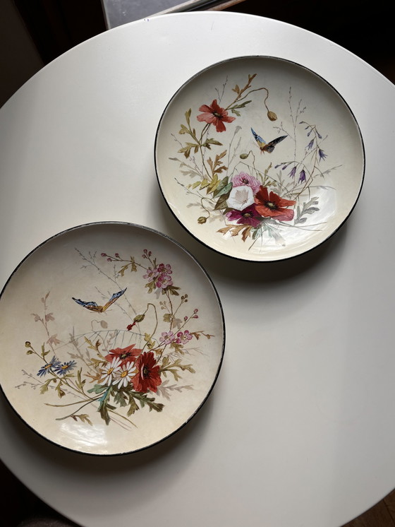 Image 1 of B&Cie Dekorative Teller Faïance