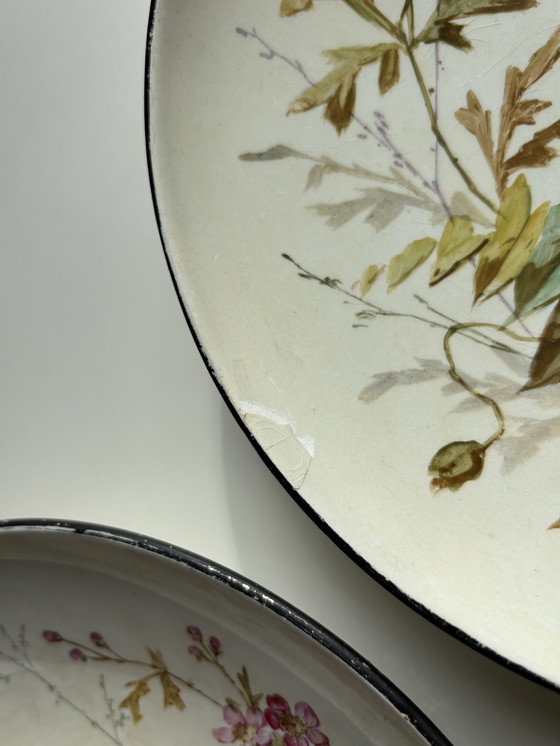 Image 1 of B&Cie Dekorative Teller Faïance