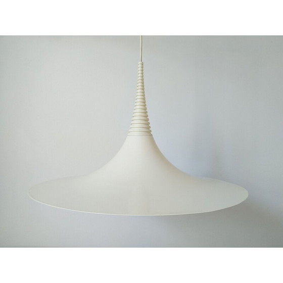 Image 1 of Midcentury Semi Pendelleuchte, Dänemark, 1970er Jahre