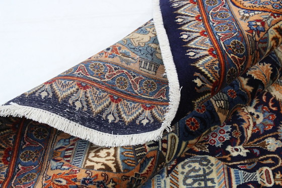 Image 1 of Original Handgeknüpfter Perserteppich Kashmar Fein Paradise Design 400 X 296 Cm Top Zustand