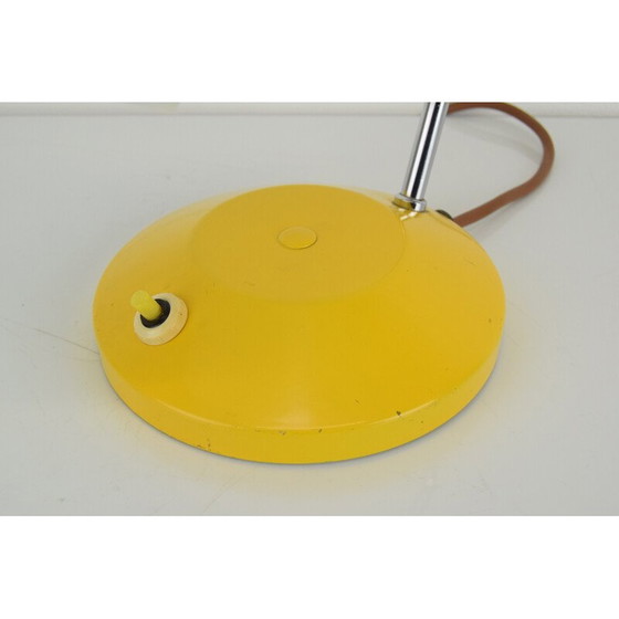 Image 1 of Vintage Tischlampe aus Glas, lackiertem Metall und Chrom von Lidokov, Tschechoslowakei 1960