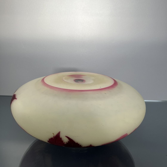 Image 1 of Große Vase aus mehrschichtigem Glas mit Säureätzung Andre Delatte