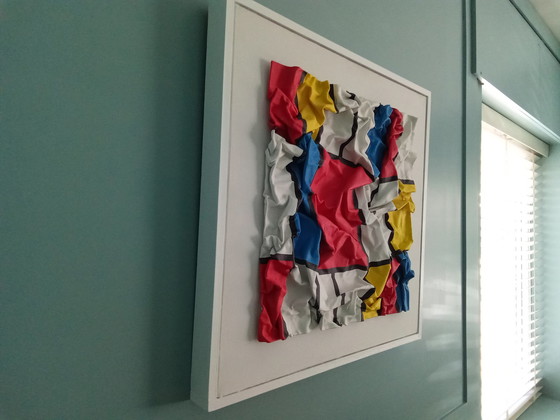 Image 1 of Mivillage crincle art 3D Wanddekoration