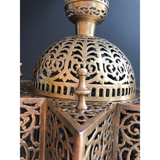 Image 1 of Orientalische Hängelampe aus Messing